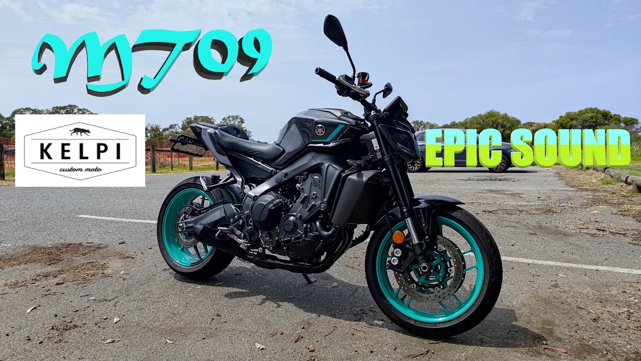 Unboxing a Kelpi Custom Moto 2024 MT09 Exhaust | Test Ride | Sounds so good!