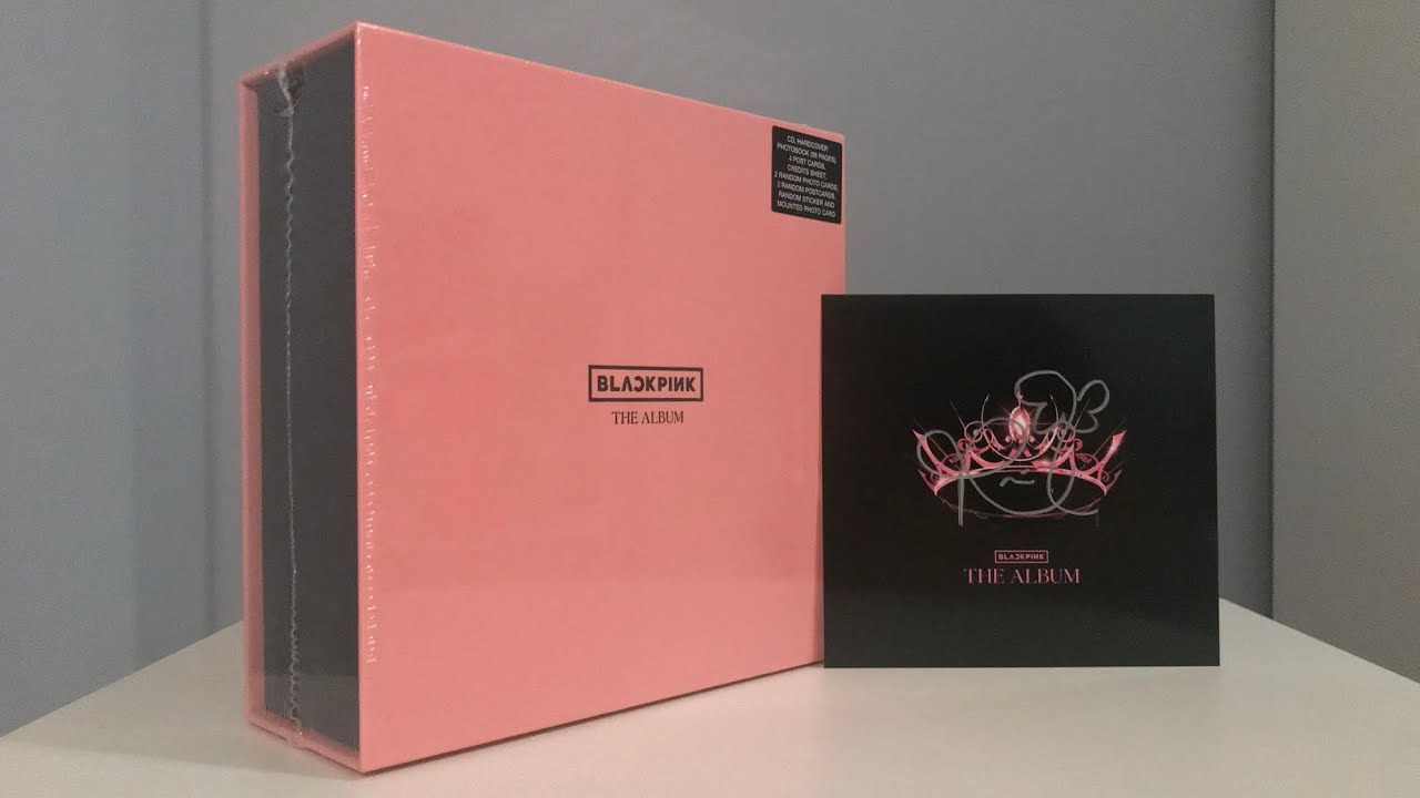 BLACKPINK - The Album (Version 2 🎀) + Rosé Signed Card (Unboxing)