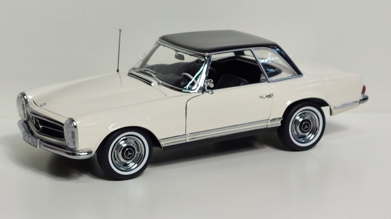 Classic Collection Mercedes-Benz 230SL W113 Pagoda (1963) White Norev 1:18