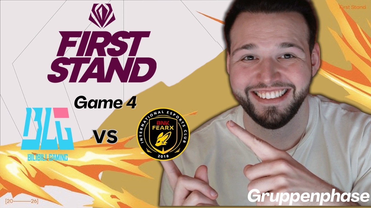 BLG vs BFX | Game 4 | First Stand 2026 Gruppenphase