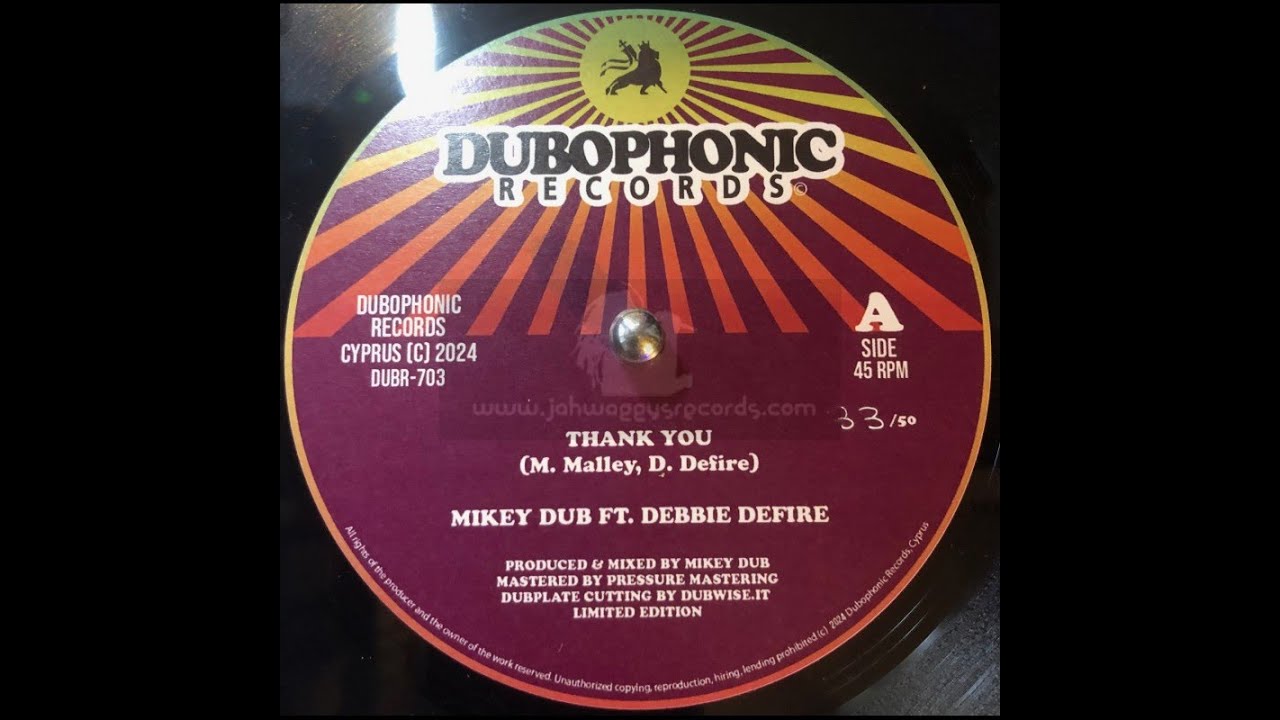 50 Copys PolyVinyl Limited Edition!!Dubophonic-7