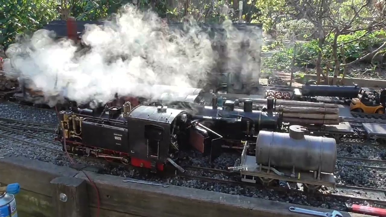 LGB Echtdampf-Gartenbahn der BKB - Echtdampf pur - Kolb 99211 kohlegefeuerte Lok