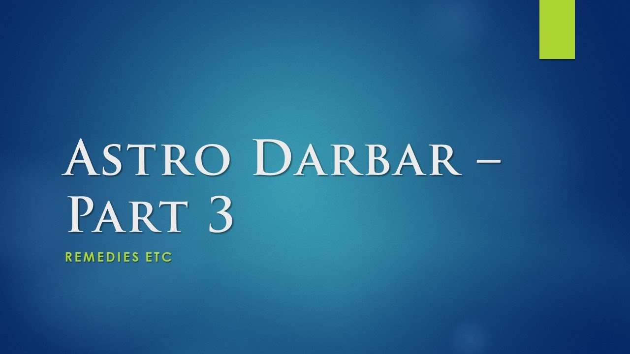 Remedy for Wealth and Unfulfilled Manat [Hindi + Eng]  | Astro Darbar Part 3