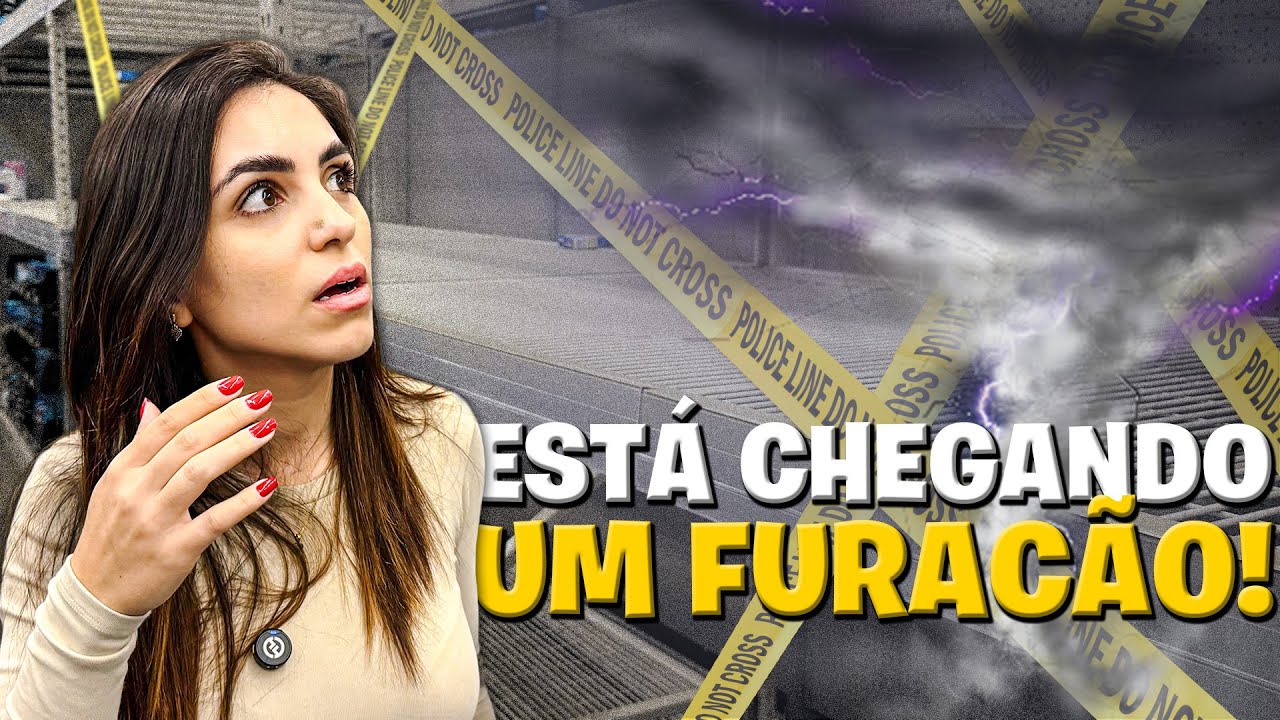 Furac&atilde;o na Fl&oacute;rida | Preparativos para o Furac&atilde;o Milton😟