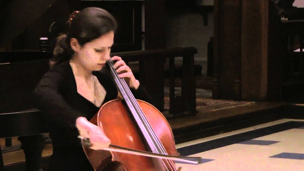 Daria Janssen (Titova) Faure Elegy, Op.24  cello and piano concert 10/27/2010 HD1920x1080 30p