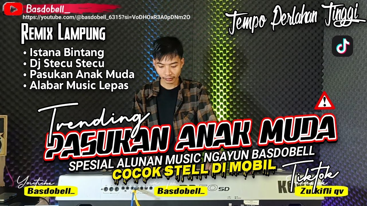 PASUKAN ANAK MUDA VIRAL REMIX LAMPUNG TERBARU X DJ STECU X ISTANA BINTANG 2025