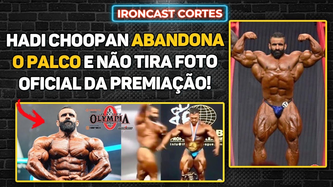 HADI CHOOPAN NÃO ACEITA A DERROTA E DEIXA O PALCO P#TO – IRONCAST CORTES
