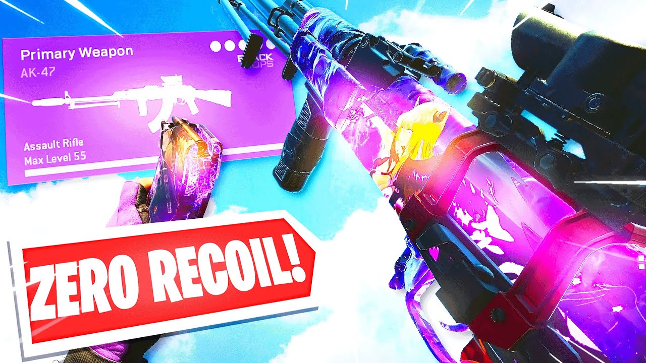 the SECRET ZERO RECOIL CW AK47 CLASS SETUP in SEASON 5 WARZONE (LOADOUT / GAMEPLAY)