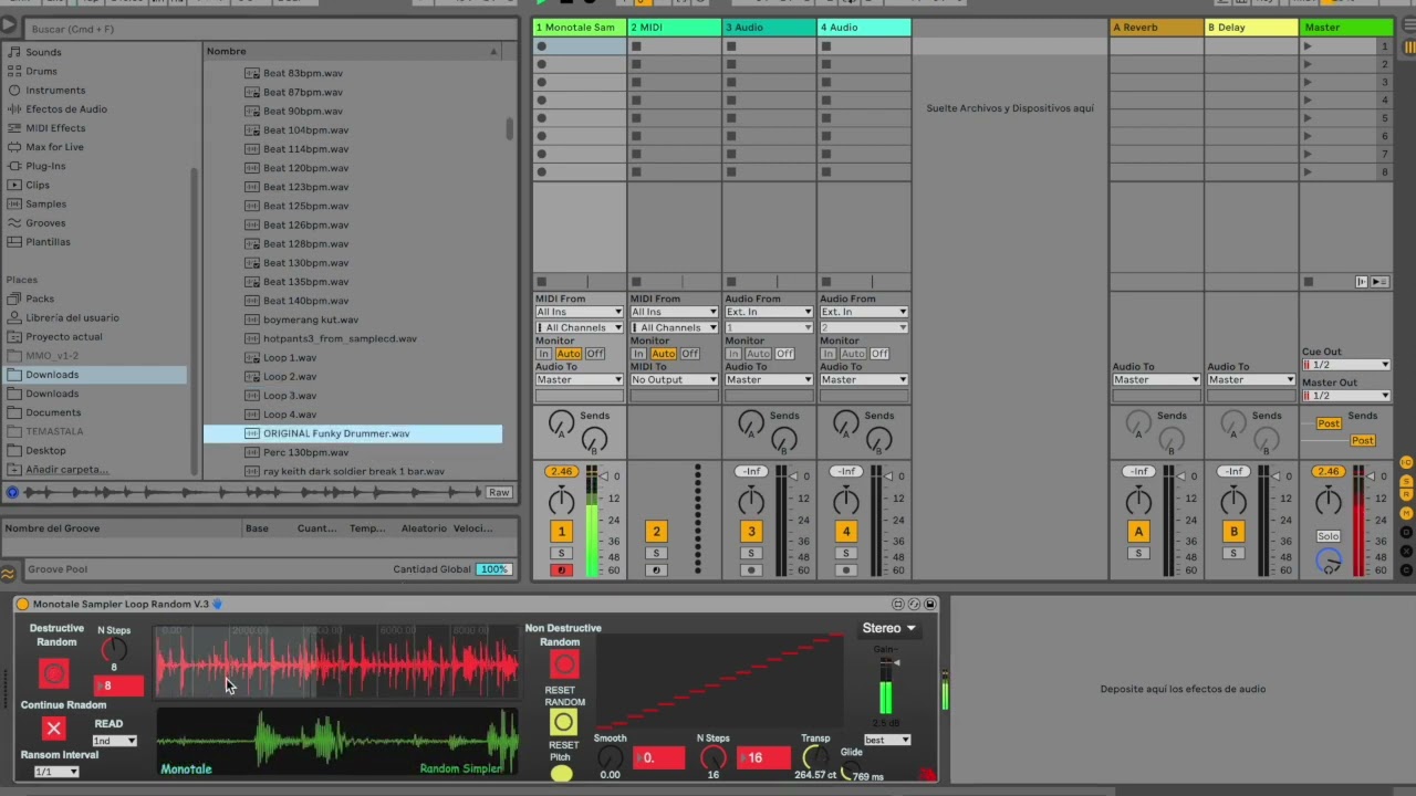 Monotale Sampler Loop Random V 3 Pitch Shift Added 