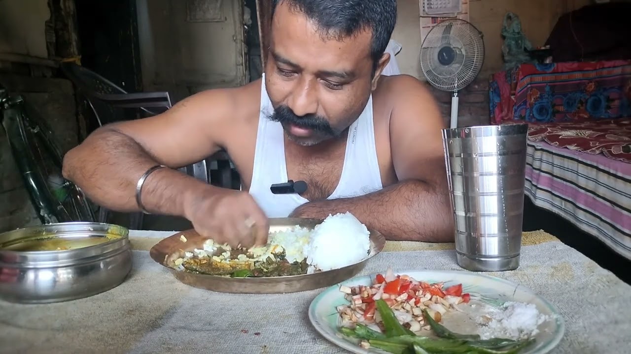 ঢেকীয়া শাক, মাছ ভাজি আজিৰ অন্নমুঠি/#assam_food_vlog #axomia_lahon