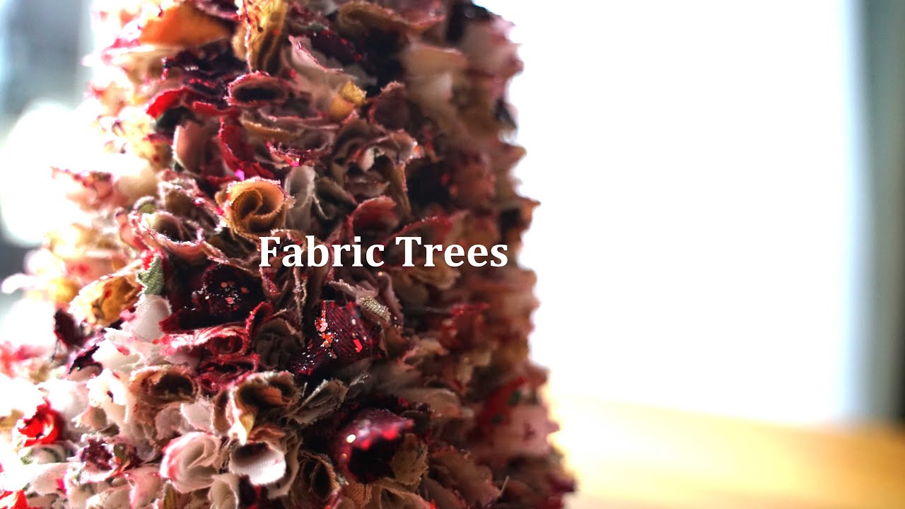 ハギレで作るクリスマスツリー【DIY Christmas Trees】