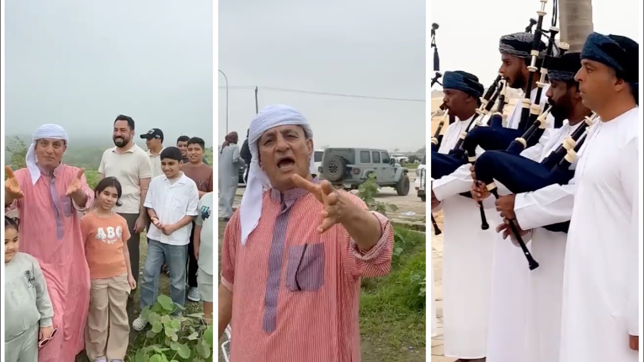 صلالة وفتح الصندوق الهدية وطبخة العيش واللحم و بعدها مغامرات في صلالة وسوق الحافة مع الشيف خالد حرية