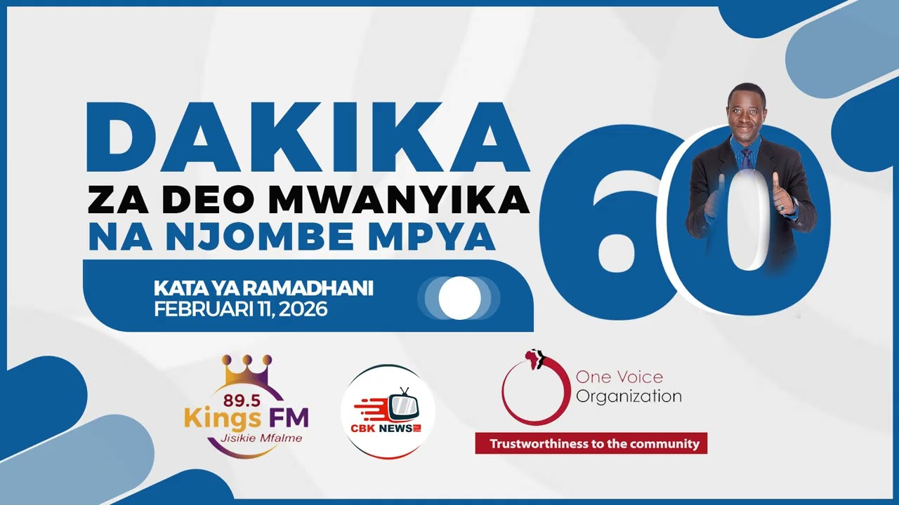 KIPINDI MAALUMU CHA MBUNGE  DEO MWANYIKA NA NJOMBE MPYA - KINGS FM REDIO
