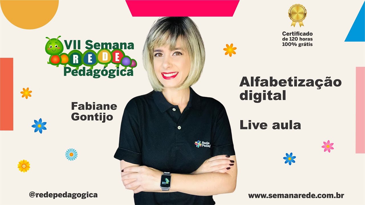 Alfabetização digital - live aula