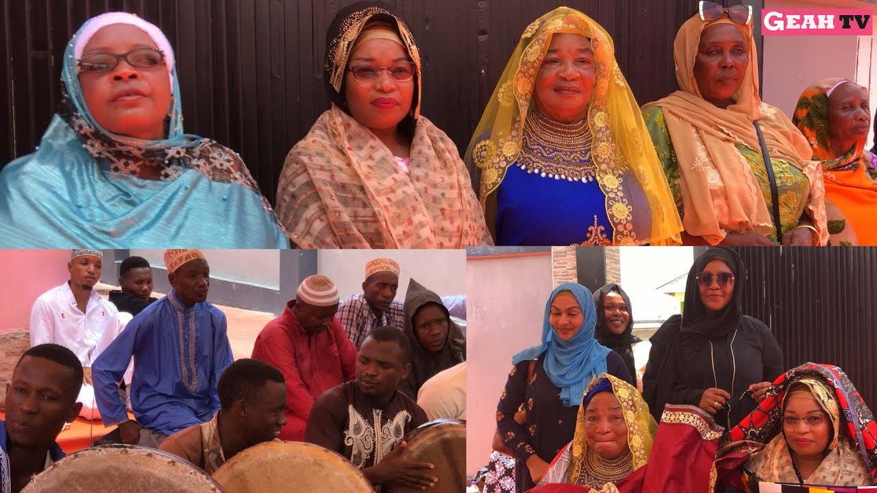 MAMA ALIYEPOTEZANA NA WANAE KWA MIAKA 43/AFANYIWA SHUGHULI YA KUKARIBISWA NYUMBANI/DUA MAULID