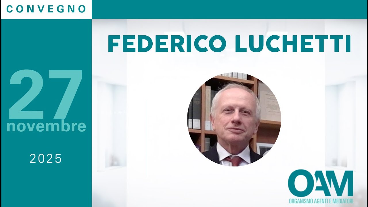 CCD2, Federico Luchetti (Oam) a tutto campo sui temi di attualità nell’intermediazione del credito