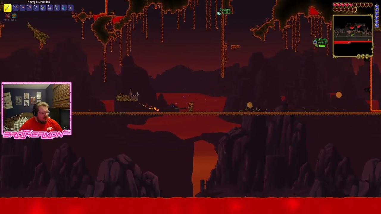 (I AM ERROR and DRUNK Seed) Terraria 1.4.5 Master Mode  With The Homies - PART 2