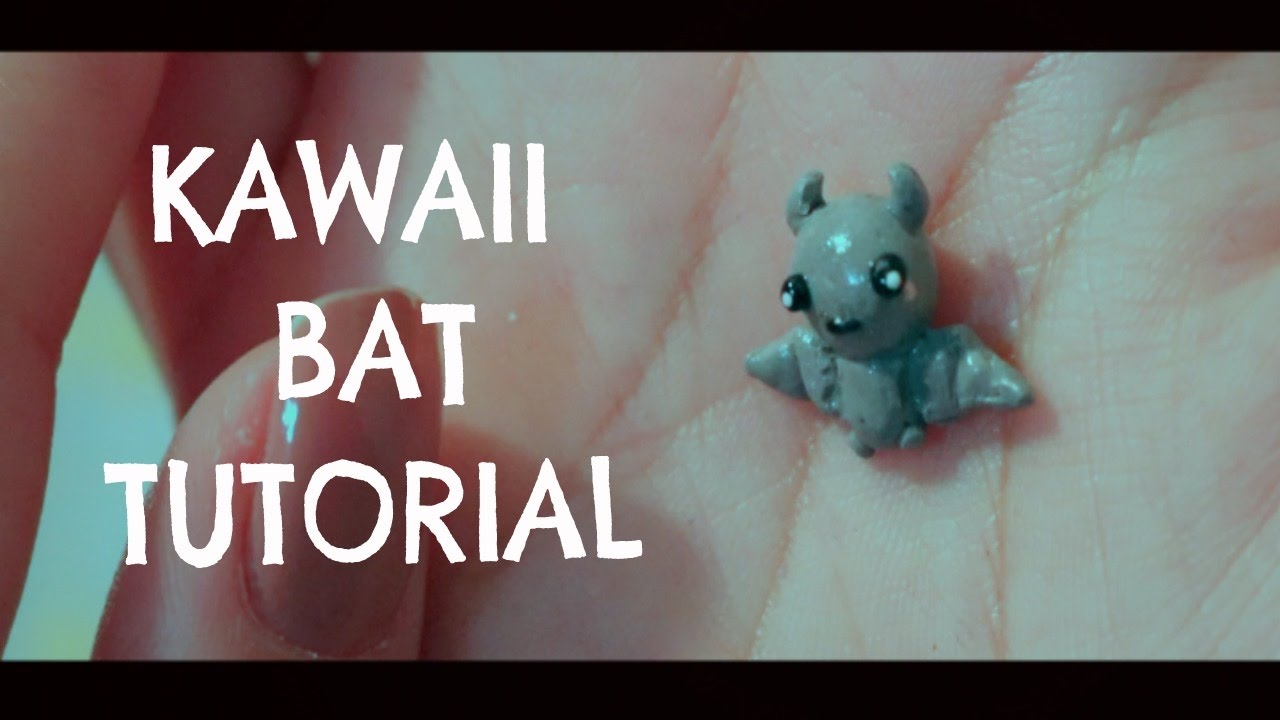 KAWAII BAT POLYMER CLAY TUTORIAL -PIECESBYMEGAN