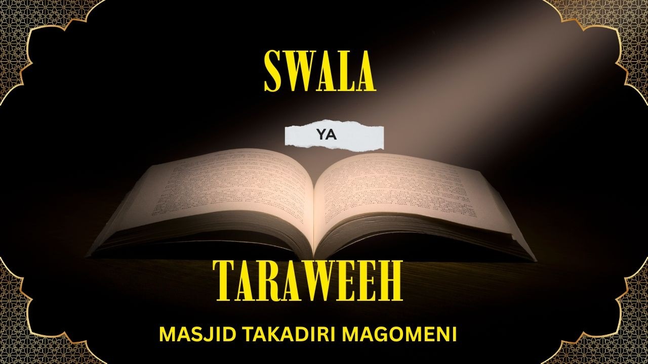 SWALA YA TARAWEEH