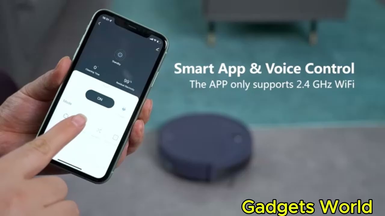 BR151 Robot vacuum cleaner 2 in 1 Vacuuming and mopping