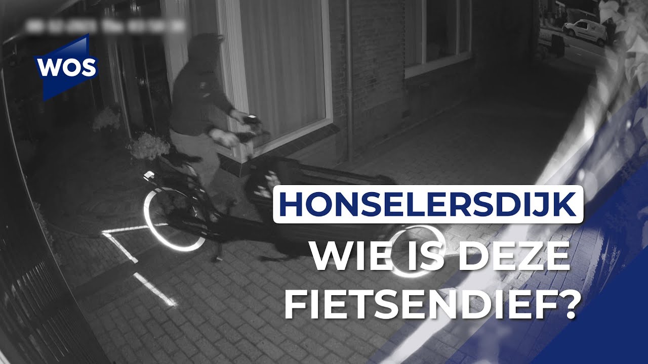 Dief is hele nacht bezig met stelen uit schuur en fietsenwinkel in Honselersdijk
