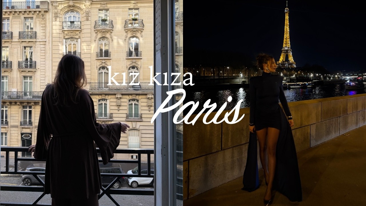 Hırsızlık da var... Kız Kıza Paris Vlog 🤩
