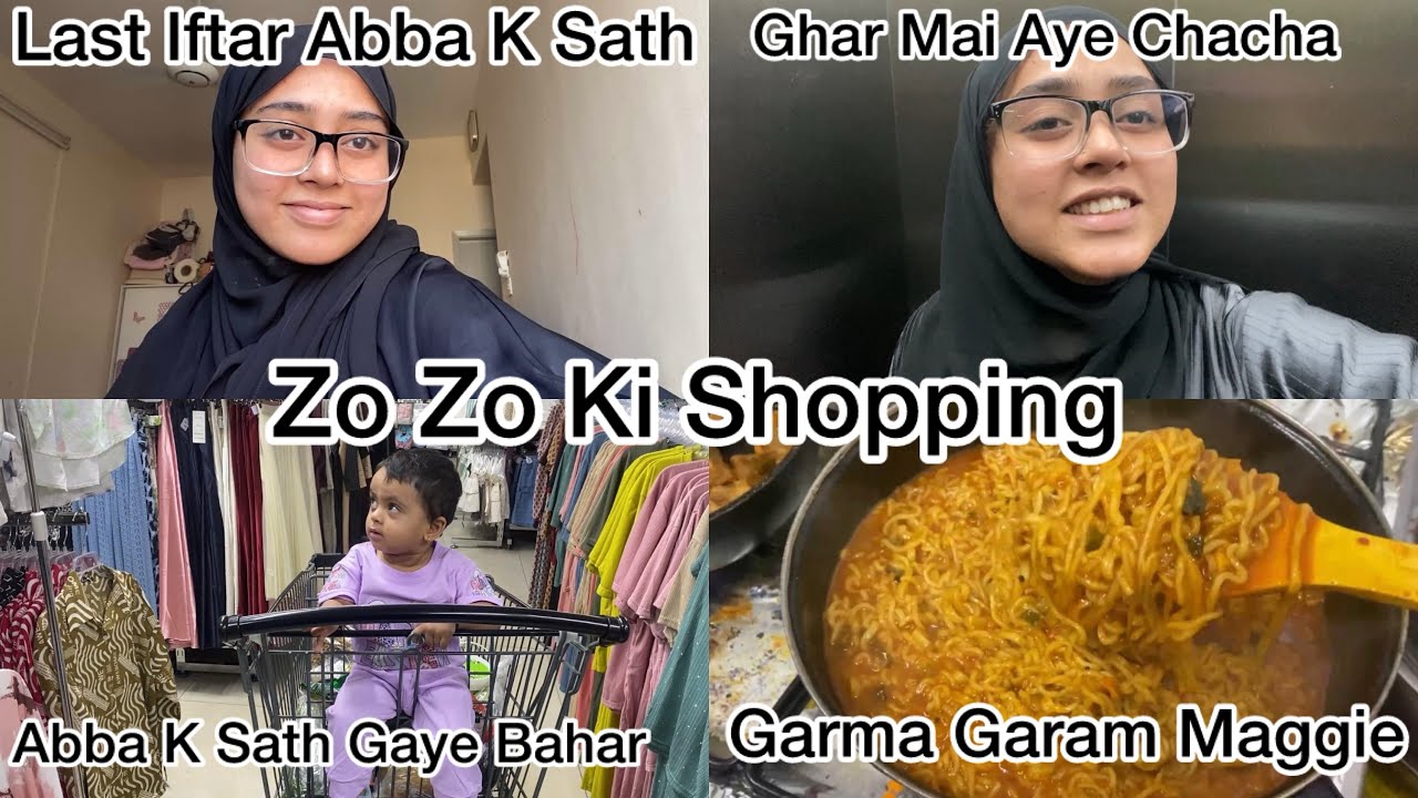 Ramadan 26 Ramadan Adhura Lagrha Hai 😱 Maine Banayi Garam Garam Maggie |Shaikh Lubna Mohd Aziz|