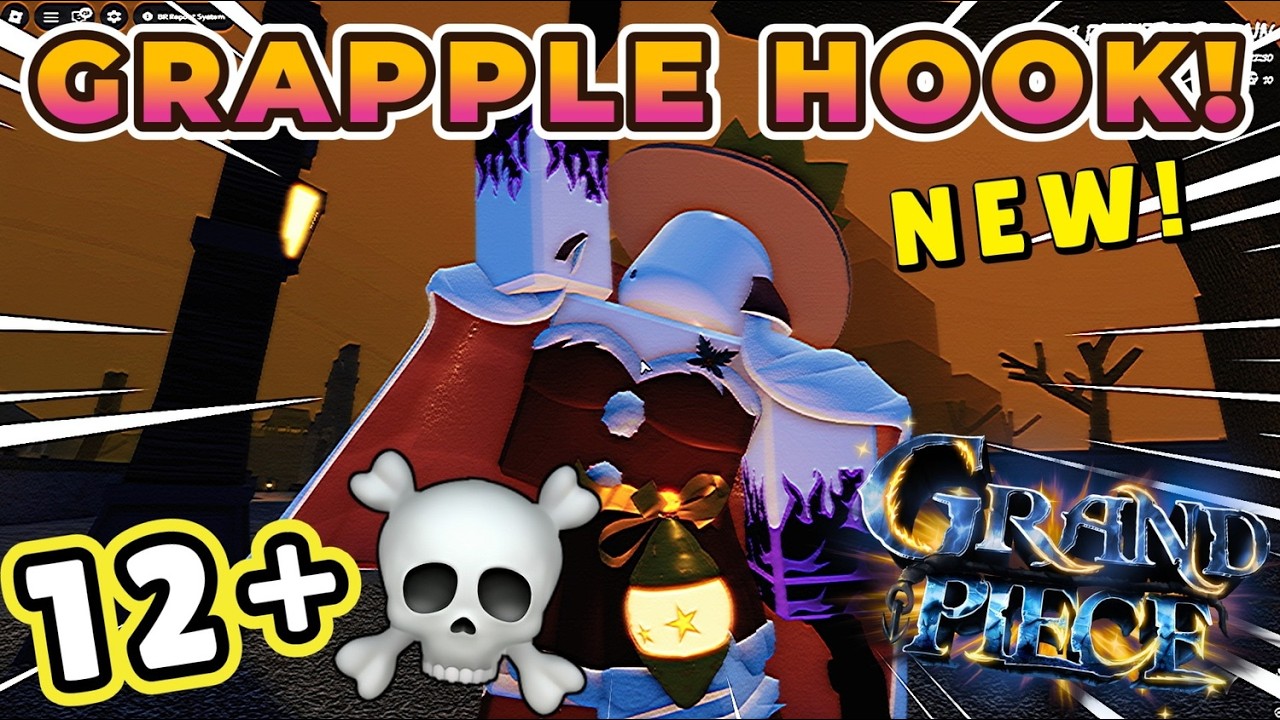 [GPO] GRAPPLING HOOK ONLY IS INSANE IN BATTLE ROYALE!?