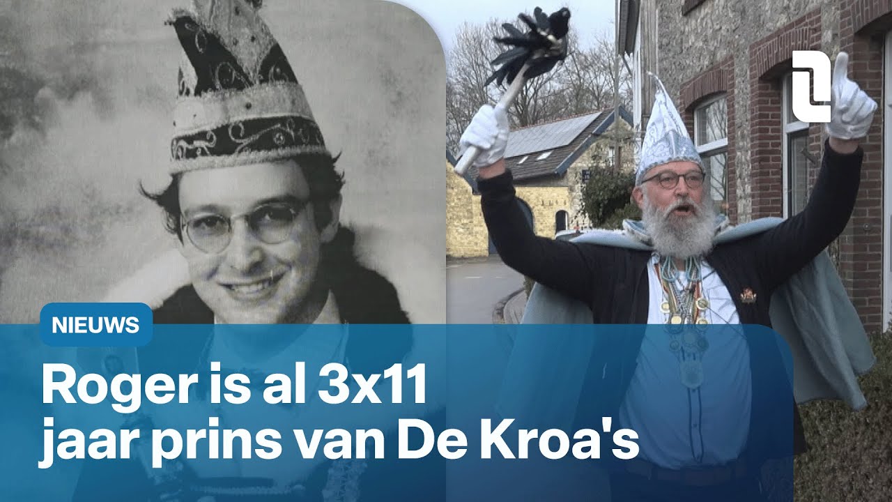 Prins Roger d’n 33ste is de eeuwige prins van Limburg 😱❤️💛💚 | L1 Nieuws
