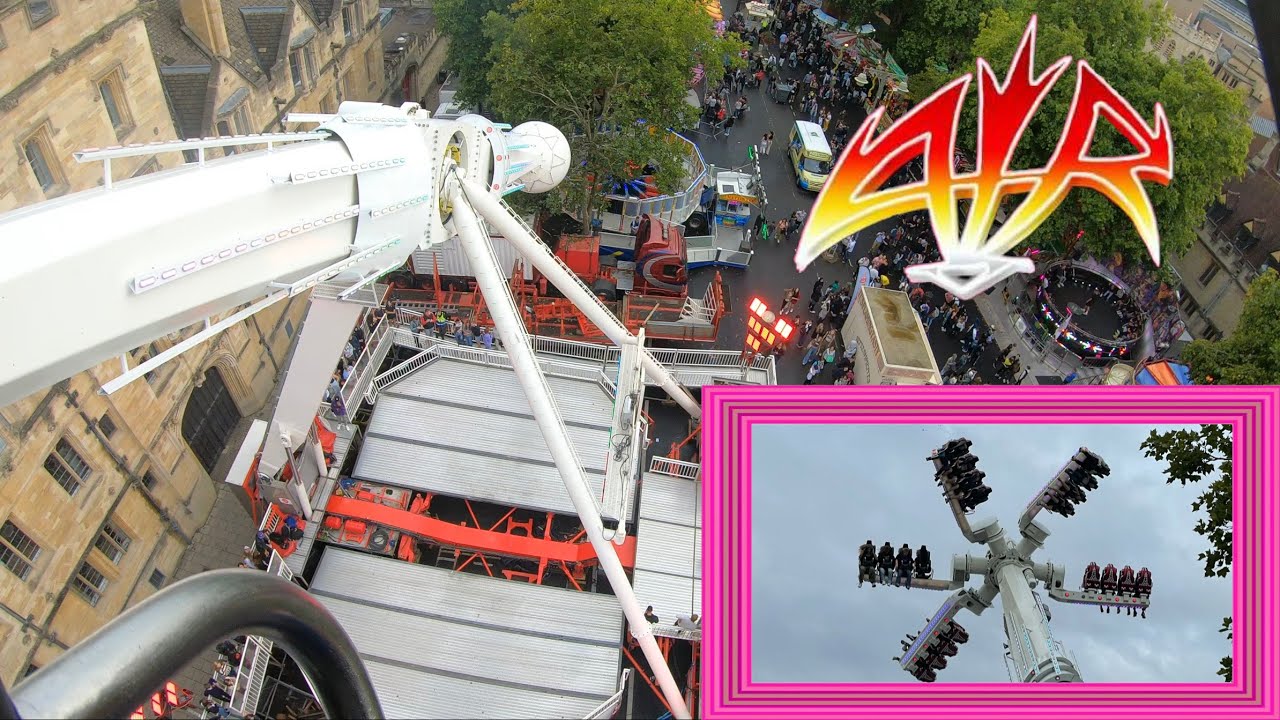FIRST TIME ON AIR 😱💨 | Abie Danter - Air - Oxford St Giles Fair 2022 (Onride)