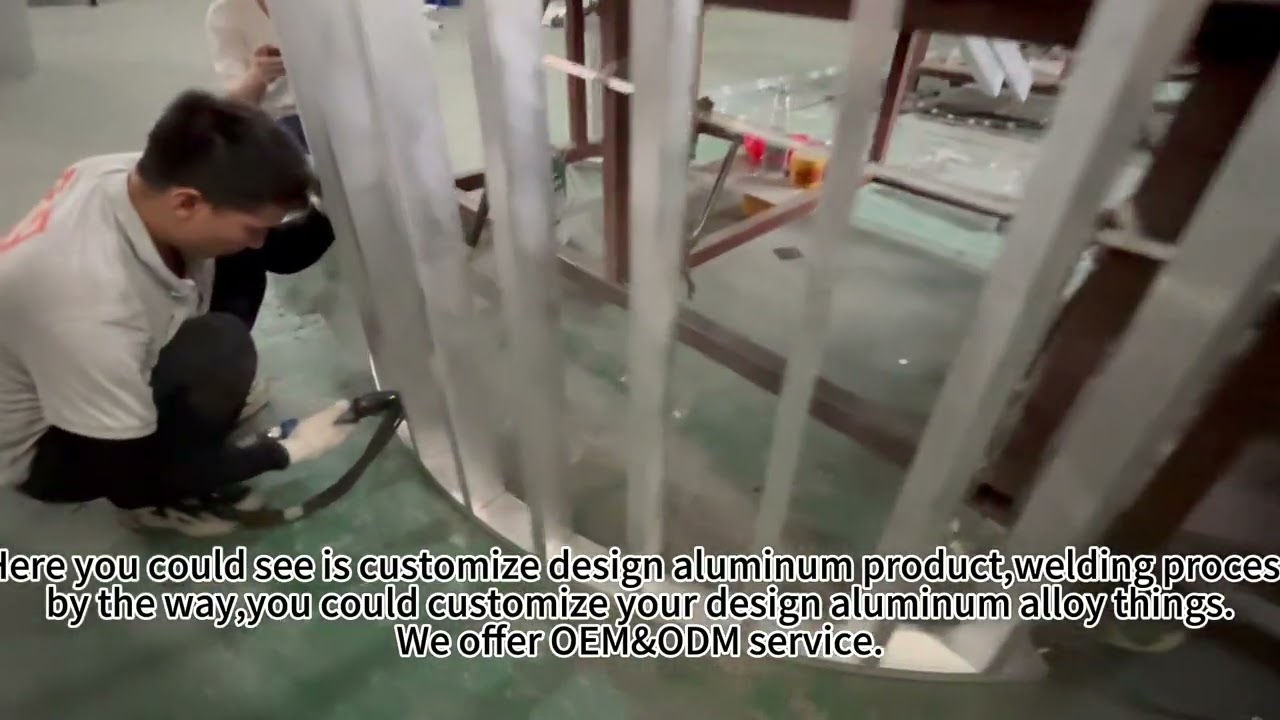 customize aluminum fabrication manufactory,welding process