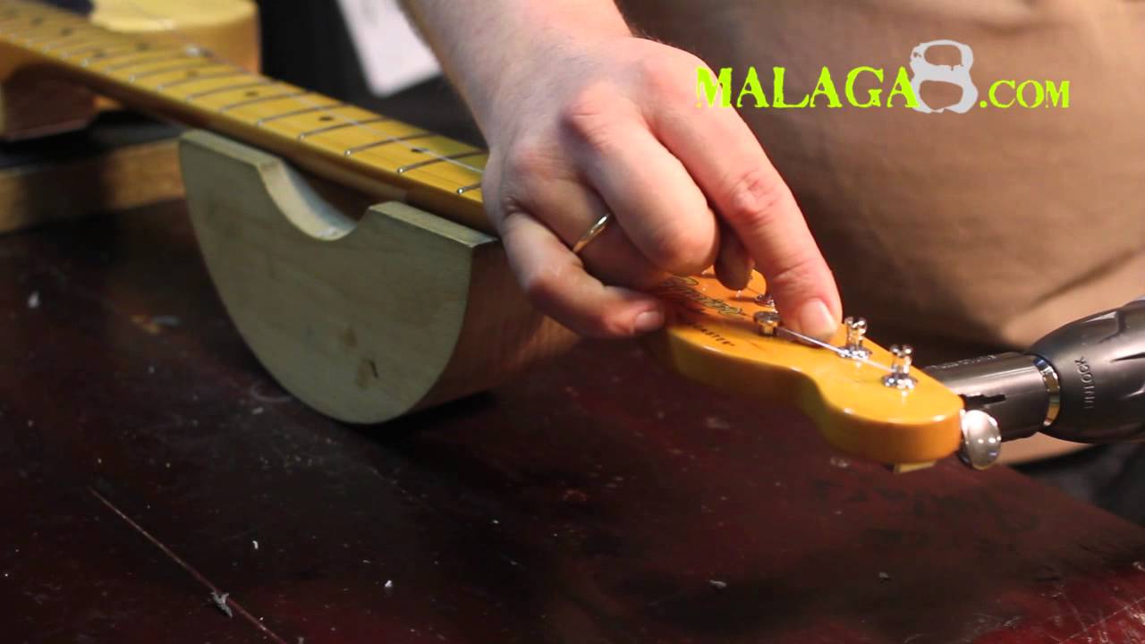 Cómo cambiar Cuerdas Guitarra Eléctrica tipo Fender - Tutorial Español