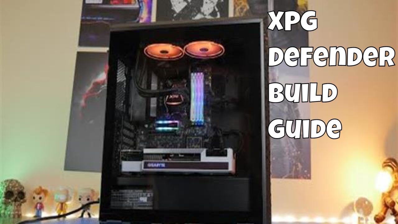 XPG Defender Pro installation and build guide with XPG Levante AIO and more