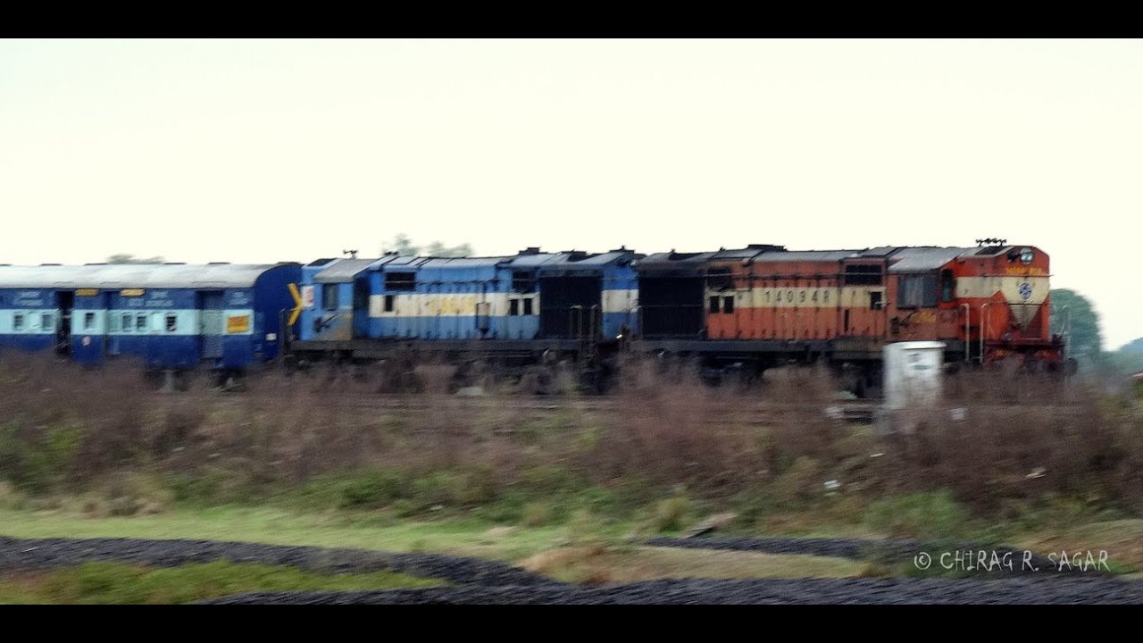 Twin Diesel Pawan Ex. Honking Past Lush Greenery [JBP-ET]