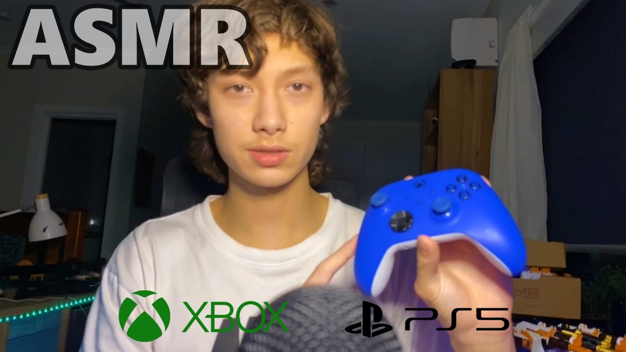 Controller Collection ASMR (Tapping & Scratching)
