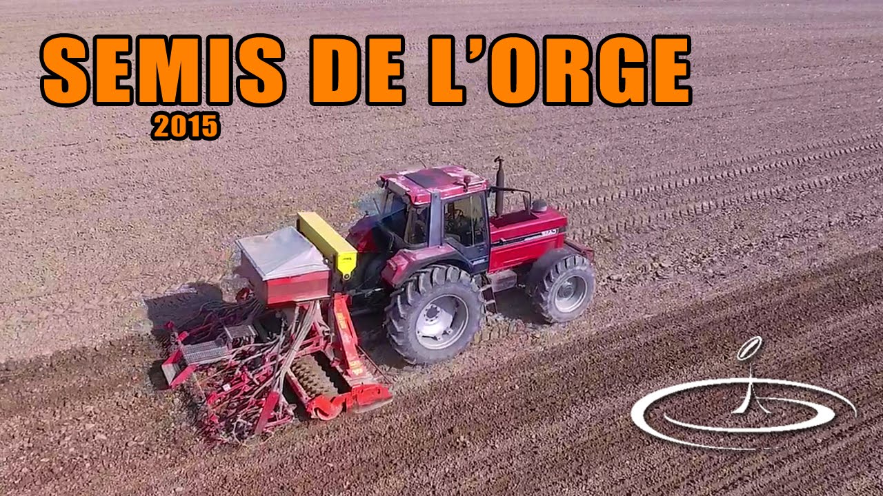 Semis de l'orge - 2015