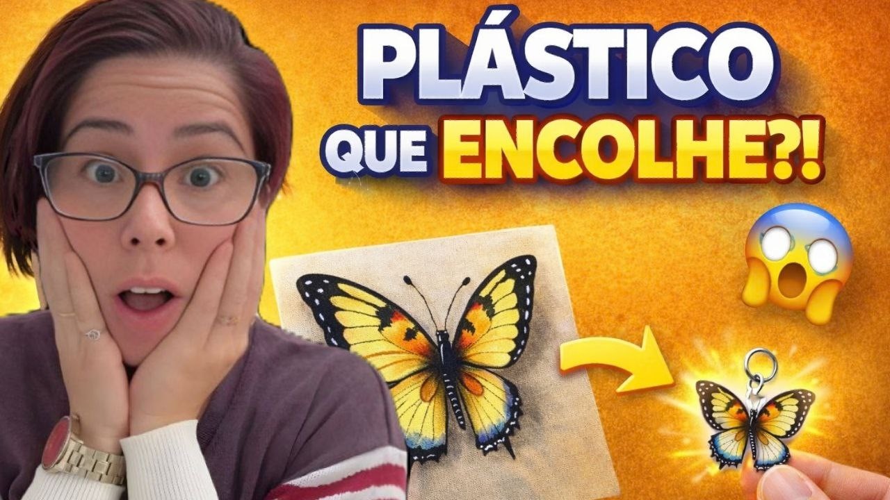 Plástico que Encolhe no Forno? 😱 Aprenda a Fazer Pingente com Shrink Dinks!