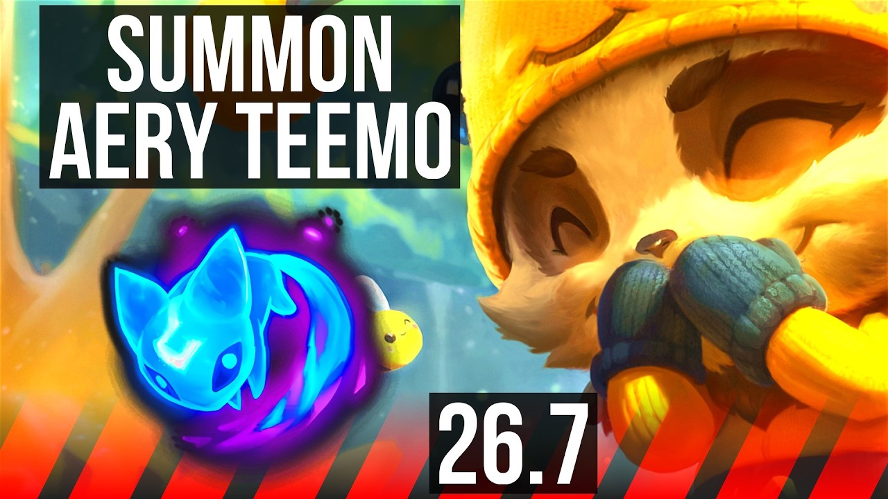 TEEMO vs ZAAHEN (TOP) | Summon Aery | EUW Diamond | 26.7