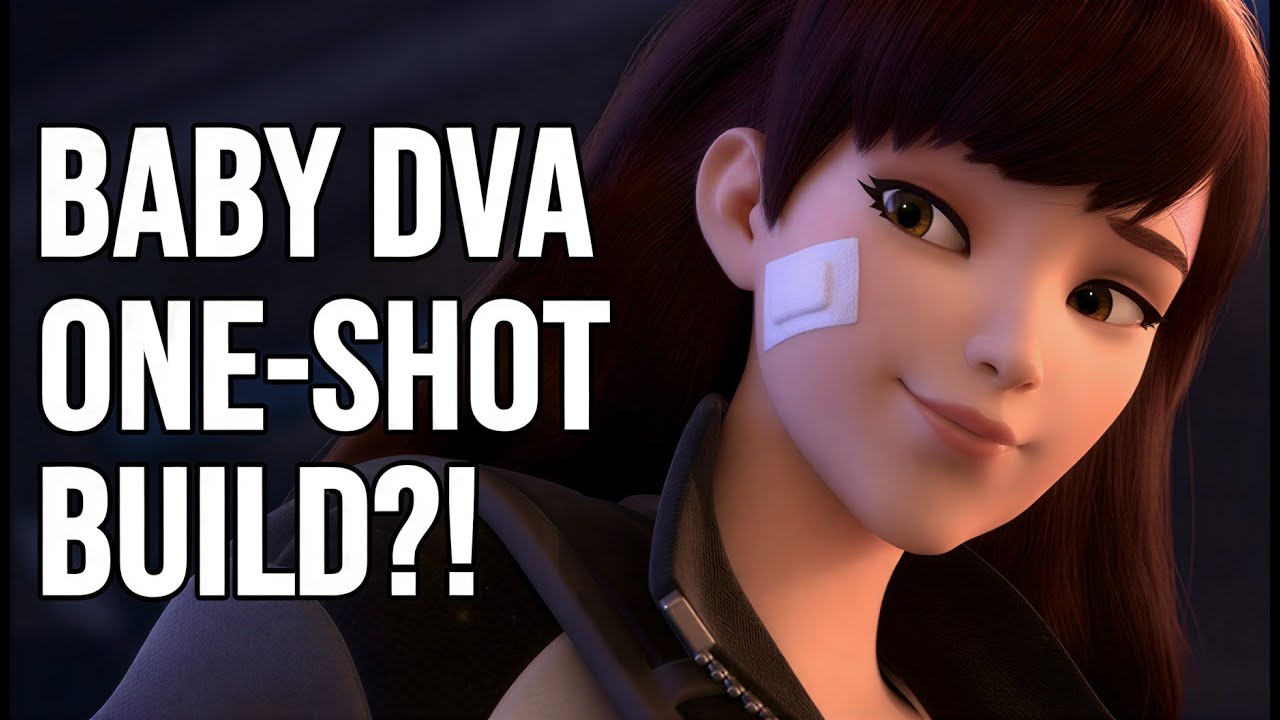 Самое страшное открытие на стадионе: сборка Baby DVA за один выстрел | OW2