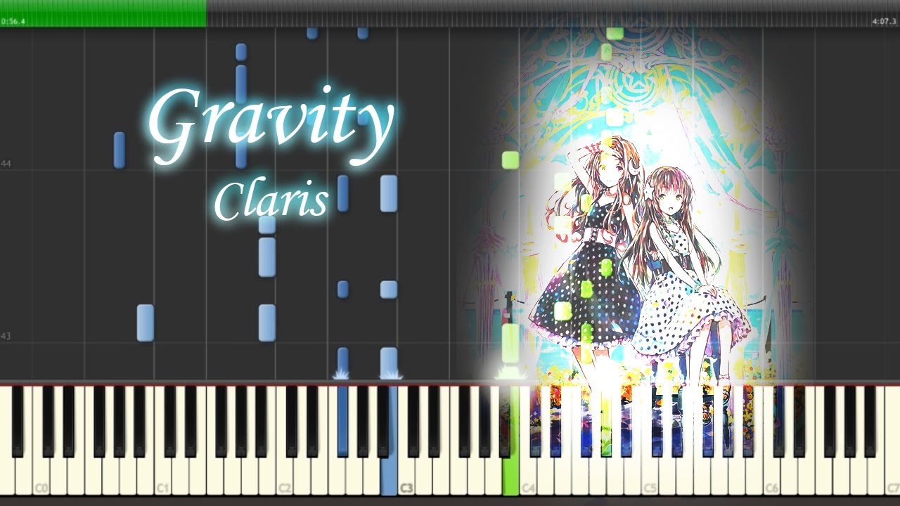 Gravity - ClariS 『クオリディア・コード』 Full Piano 【Sheet Music/楽譜】