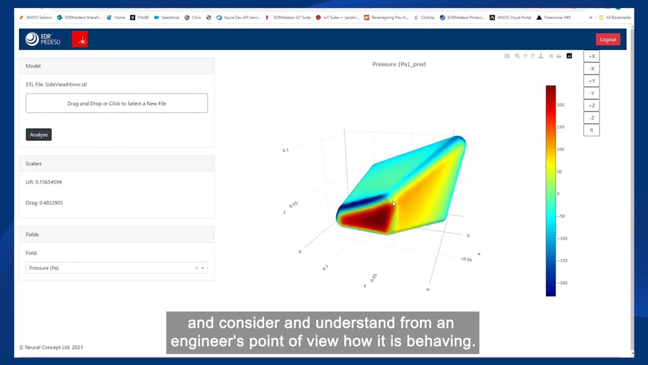 Neural Concept Demo: AI for Aerodynamics