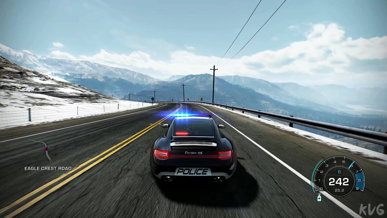 Need for Speed: Hot Pursuit Remastered - Porsche 911 Targa 4S (Police) - Free Roam Gameplay