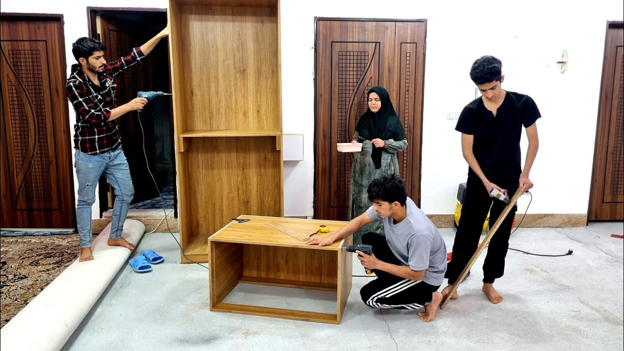 Building a wardrobe and cooking the most delicious chicken