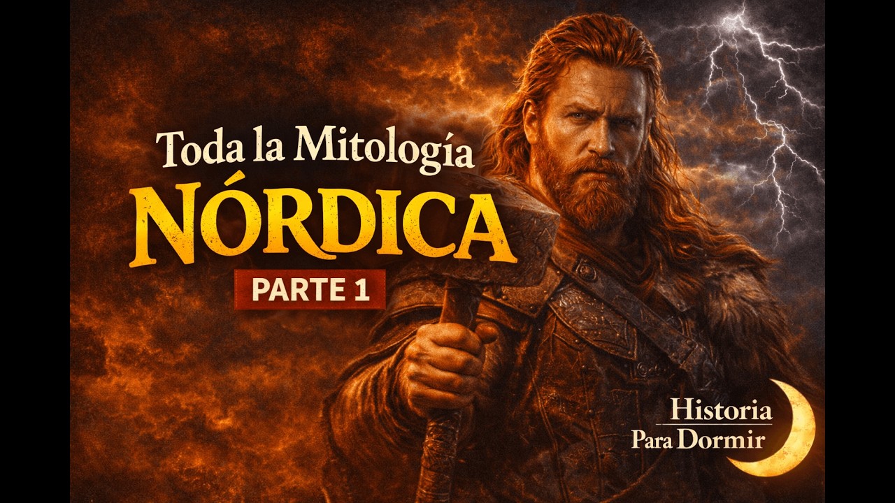 Toda La Mitología Nórdica Explicada (Parte 1) | El Origen del Mundo Vikingo | Historia Para Dormir