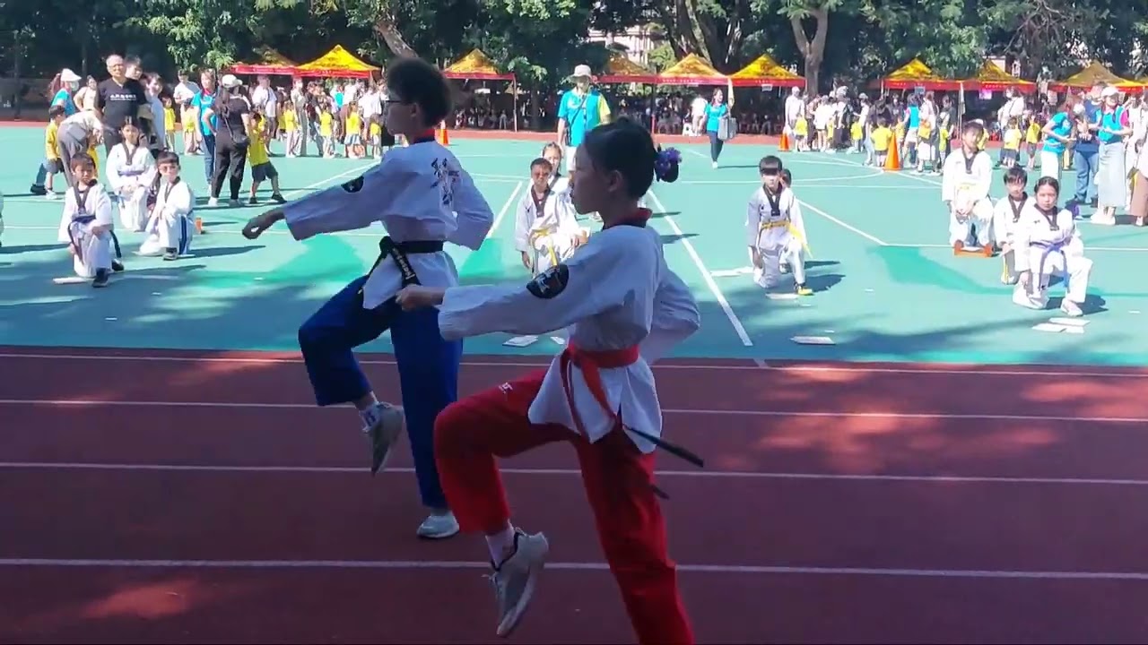 同安國小 2025年運動會跆拳道表演