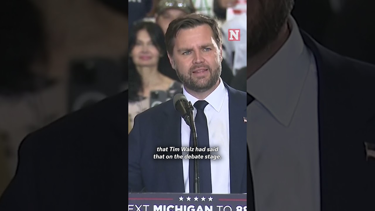 JD Vance Attacks Tim Walz For 'Dumb' Comment He Made About School Shootings