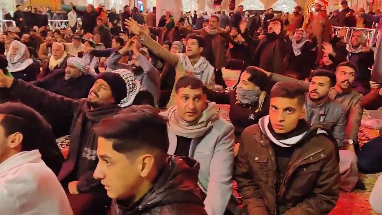 گعده للرادود أمير العارضي في موكب شباب علي بن الحسين ع ليلة وفاة السيده زينب الكبرى ع 14 رجب 1447 ه‍