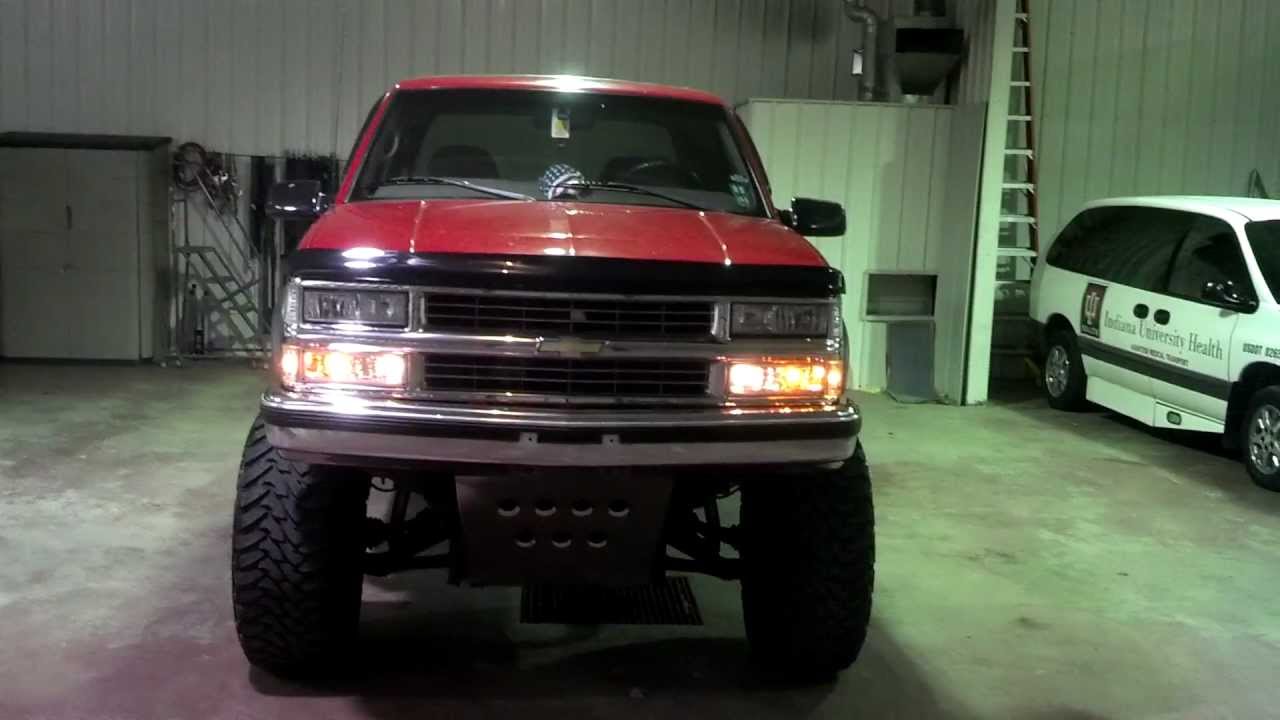 Lifted 2000 Chevy K3500 Crew Cab 4x4