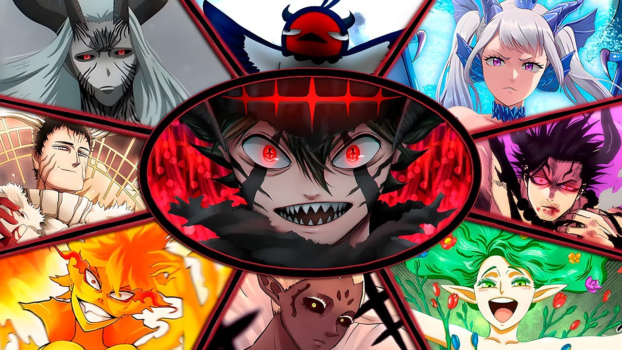 TODAS AS NOVAS RAÇAS DE BLACK CLOVER EXPLICADAS (Dryad, Kijin, Dragões..)