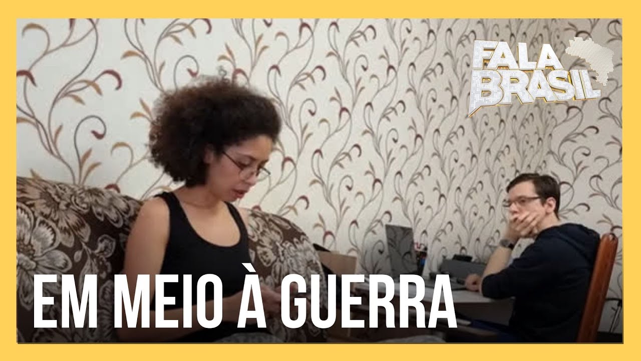 Brasileira decide ficar na Ucrânia com o marido